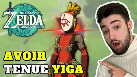 COMMENT DÉBLOQUER LA TENUE YIGA SUR ZELDA TEARS OF THE KINGDOM YouTube