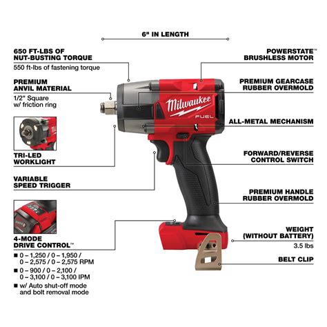 Milwaukee Tool 3697 27 Milwaukee M18 Brushless 7 Tool Combo Kits Summit Racing