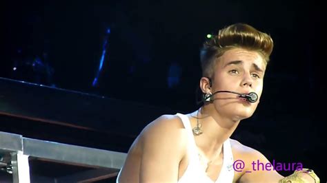 Justin Bieber Be Alright Londonbelieve Tour 2013 Youtube