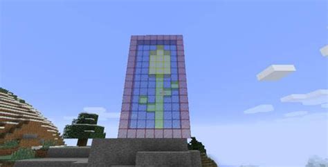 Colored Glass Minecraft In The Newest Snapshot How Can I Fill An Area With Lime Green Glass