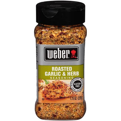 Weber Roasted Garlic And Herb Seasoning 775 Ounce