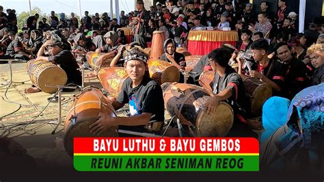 Bayu Kendang Dan Bayu Gembos Ikut Rampak Kendang Reuni Akbar Seniman