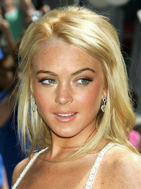 Lindsay Lohan Love Lindsay Lohan Hair Chunky Blonde Highlights