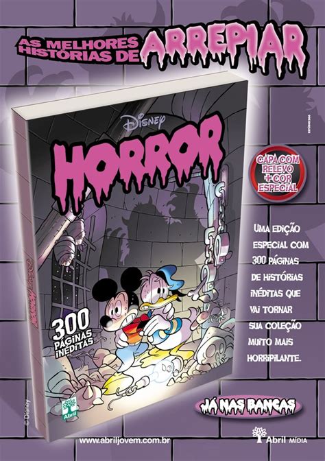 Blog Do Xandro Gibis Disney Especial Disney Horror Nas Bancas