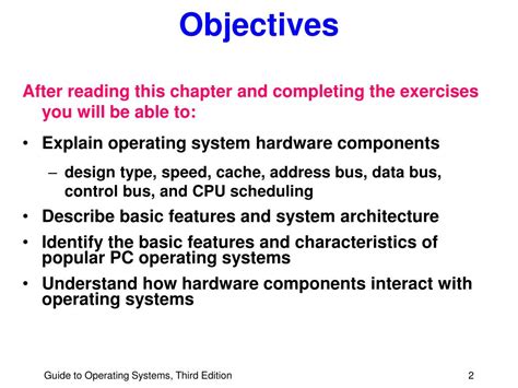 PPT - PC Operating Systems Hardware PowerPoint Presentation, free ...