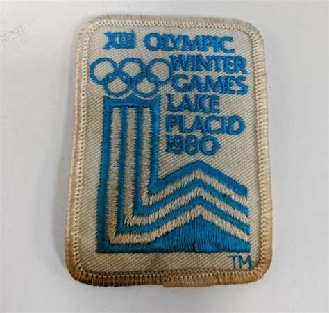 XIII Olympic Winter Games Lake Placid 1980 Patch EBay