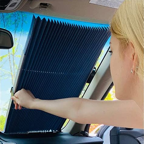 Amazon I T Car Retractable Windshield Cover Retractable Sun