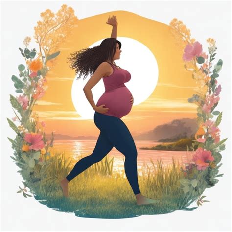 Premium Ai Image Print Picture Pregnant Woman