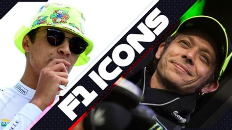 F1 Icons Mclarens Lando Norris On Motogp Legend Valentino Rossi R