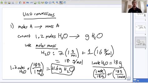 Stoichiometry Mass Mass Problems Youtube