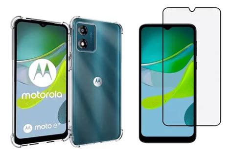 Capa Capinha Transparente Para Motorola E13 Película 3d MercadoLivre