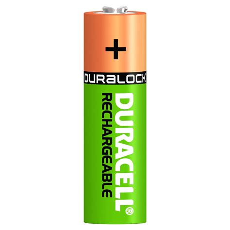 duracell  aa double  mah rechargeable battery batteries