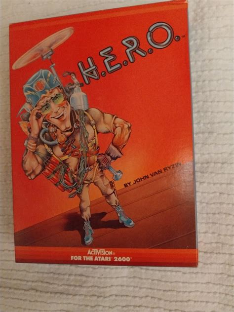 Atari Vcs Activision H E R O Hero Miner Er Videogames