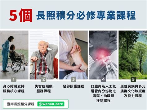 長照積分規定一次看｜衛福部推出30堂免費長照積分數位課程