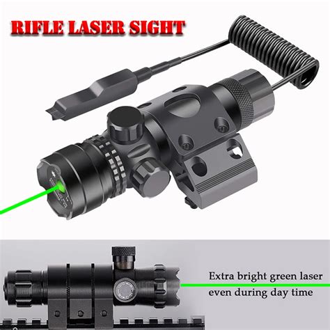 Zielony Wska Nik Laserowy Szkolenie Taktyczne Zakres Wzroku Mm Rail