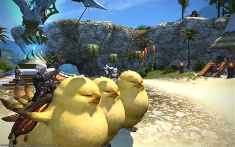 Momoi Yuudai Blog Entry `fat Chocobo Parade` Final Fantasy Xiv The