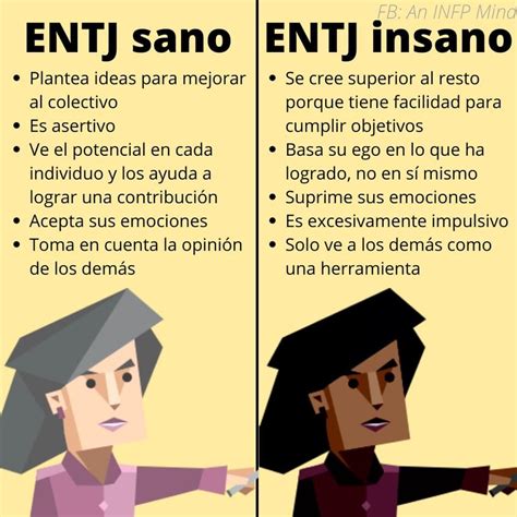 ENTJ Sano E Insano Consejos De Lectura Tipos De Personalidad