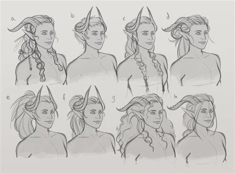 Tiefling Horns