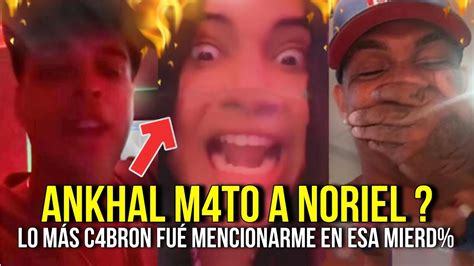 Noriel Reacciona A Trap Island La Tiraera De Ankhal Ankhal Le