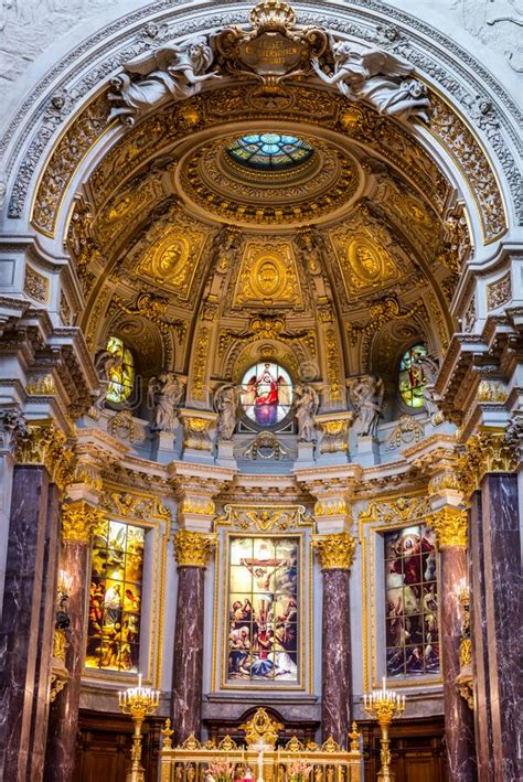 Interior View of the Berlin Cathedral. Berlin, Germany Editorial Photo ...