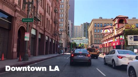 🔴 Downtown Los Angeles La Realtor Driving Tour 4k Youtube