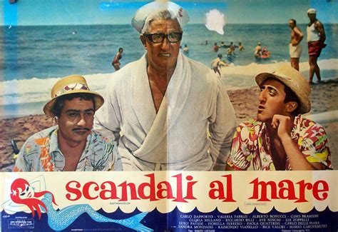 Scandali Al Mare Movie Poster Scandali Al Mare Movie Poster