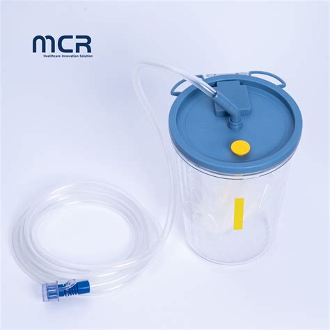 Medical Disposable Supplies Consumables Vacuum Suction Bottle Canister