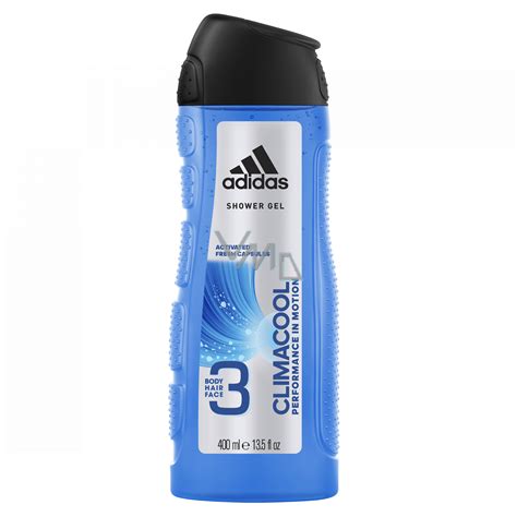 Adidas Climacool 3v1 Sprchový Gel Na Tělo Tvář A Vlasy Pro Muže 400 Ml