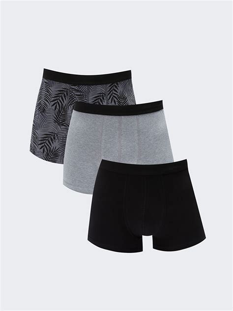 Standard Fit Cotton Flexible Mens Boxer 3 Piece W2cj66z8 Lqj