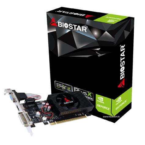 Biostar Geforce Gt 730 4gb Gdrr3 Nexcom Computers