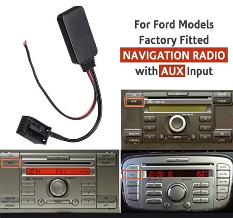 Адаптер з мікрофоном Bluetooth адаптер для Ford фокус, фієста, (аукс ...