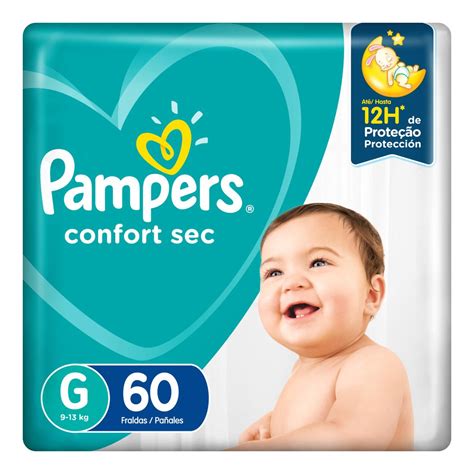 Fralda Pampers Confort Sec Pack Tamanho G Unidades