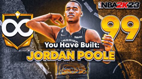 NEW 64 Jordan Poole Build In NBA 2K23 BEST BUILD AND BEST JUMPSHOT