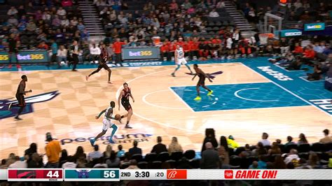 Two Point Three Point Field Goal Raptors Hornets NBA Official