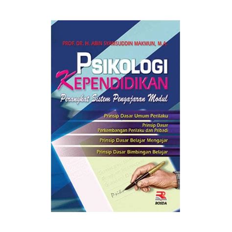 Promo PT Remaja Rosdakarya Psikologi Kependidikan By Abin Syamsuddin