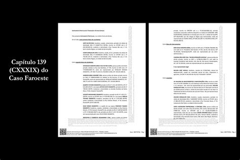 Capítulo 139 do Caso Faroeste A 2ª parte do Acordo Judicial entre Dias