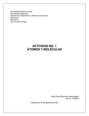 Actividad en línea 3 Práctica de gases Química I Nivel Nivel