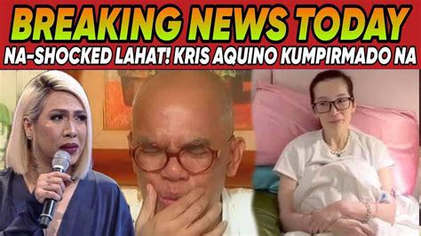 Jusko Po Grabe Ang Nang Yari Kay Kris Aquino Kumpirma Do Na Boy Abunda