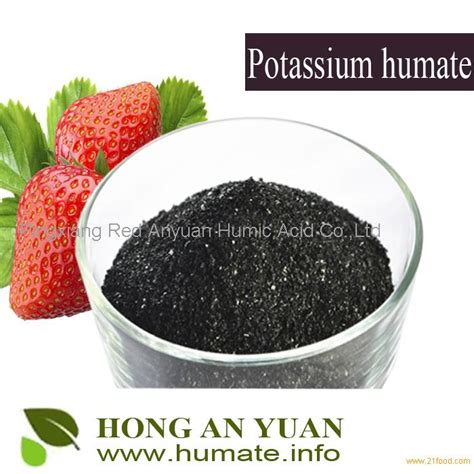 Humic Acid 100 Water Soluble Potassium Humate China HAY Price Supplier