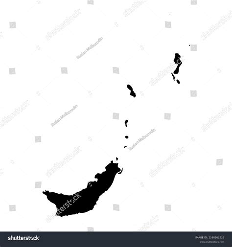 North Sulawesi Province Map Administrative Division Stock Vector ...