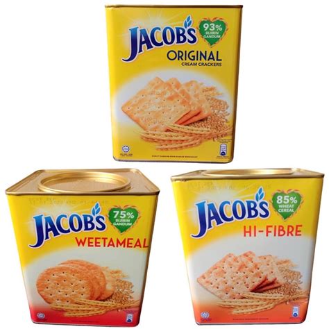 Jual Jacobs Wheat Cereal Original Cream Crackers Gr Jacobs