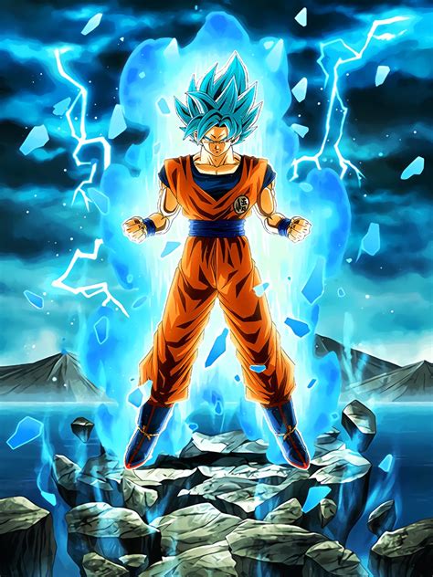 Super Saiyan Blue Goku Transformation By Omni Saiyangod On Deviantart