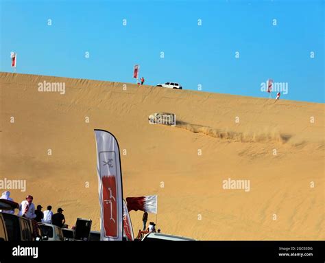 Desert safari at sealine beach mesaieed - QATAR Stock Photo - Alamy