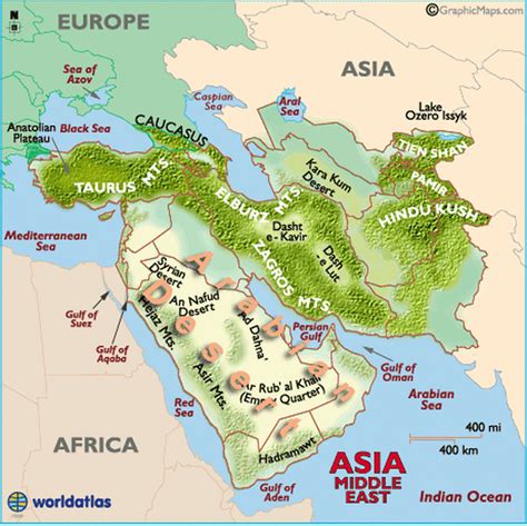 MAPS of Middle East - Unit 1Economy