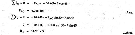 Solved Examples Problems Resultant Force