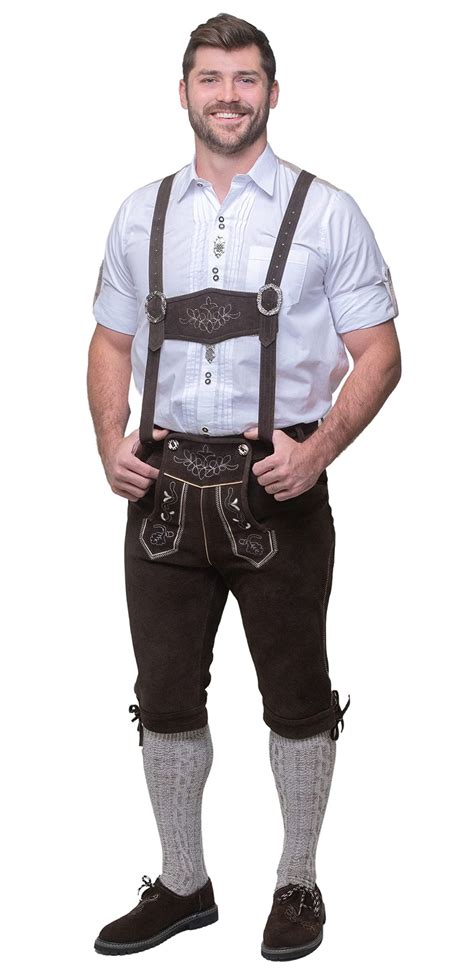 Dirndl Trachten Haus Long Leather Lederhosen Bundhosen For German