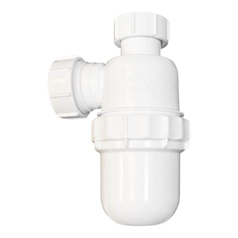 Polypipe 32mm Wpt47 Telescopic Bottle Trap 75mm Seal Tippers