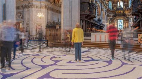 A Labyrinth Is Being Installed Inside St Pauls Cathedral