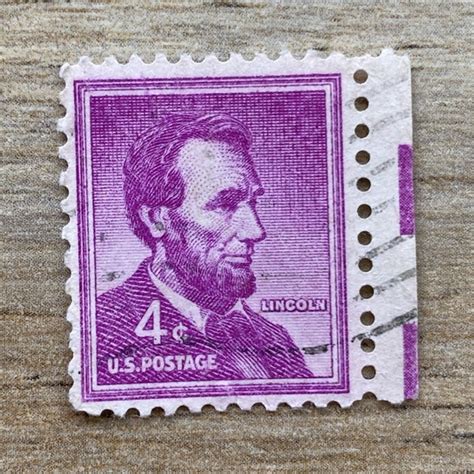 Cent Stamp Etsy