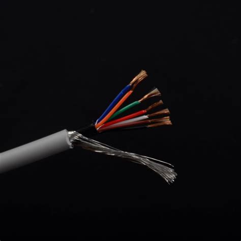 Awg Lead Ecg Cable Flexible Tpu Jacket With Kevla Filler Od Mm